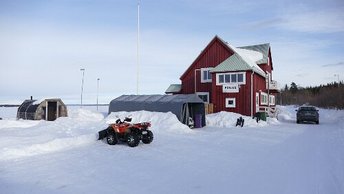 Vuollerim – Tromsø Bahnhof in Porjus.