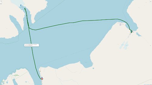 Fjordcruise towards the Esmark Glacier & Barentsburg Den Rückweg hat mein GPS-Logger leider nicht aufgezeichnet, er dürfte aber hier der gestrichelten Linie gefolgt sein. Nicht nur der kleine Adventfjorden bei...