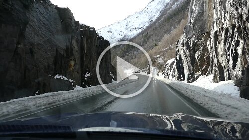 Tromsø – Kjøpsvik – – Drag – Innhavet Schneller „Ritt“ zur Fähre.