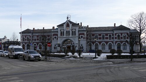 Trondheim – Hamar Hamar stasjon, Strecke an der Dovrebanen.