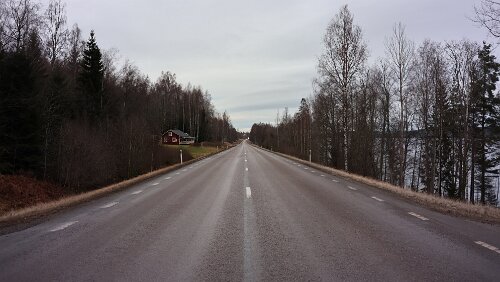 Helsingør – – Helsingborg – Sunne Der Inlandsvägen.