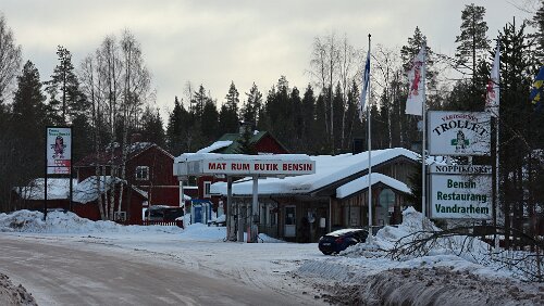 Sunne – Östersund Värdshuset Trollet. Es ist geschlossen.
