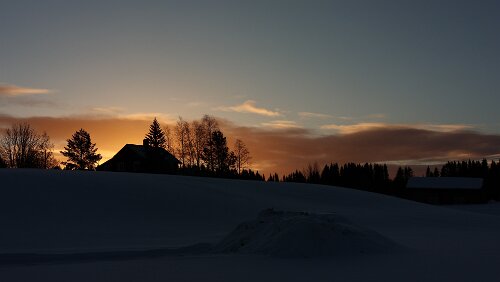 Östersund – Vuollerim Am Weiler Ollsta.
