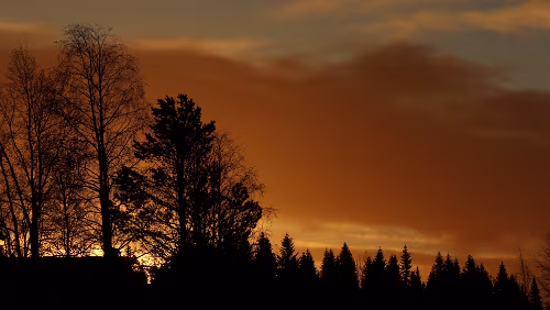 Östersund – Vuollerim Am Weiler Ollsta.