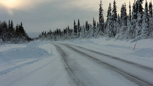 Vuollerim – Tromsø Schnee satt.