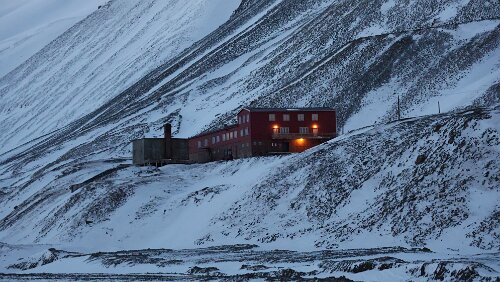 Longyearbyen Sverdrupbyen.