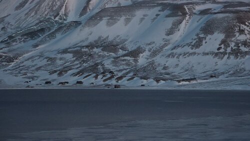 Longyearbyen Das Hiorthfjellet, höchster Punkt 926 ü.d.M.