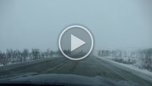 Bodø – Mosjøen Fahrt über das Saltfjellet.