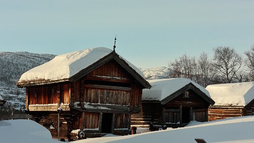 Geilo Ein kleines Museumsdorf.
