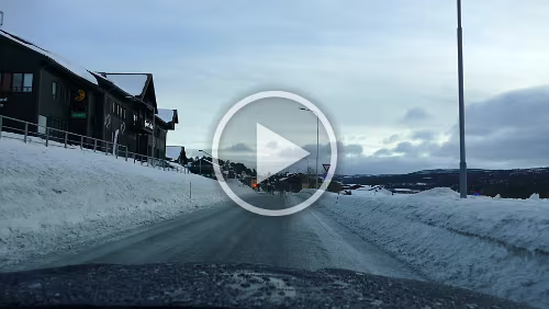 Geilo – Larvik – – Hirtshals – Aarhus Abfahrt in Geilo.