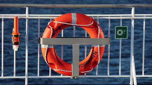 Auf See Besser wenn man den nicht braucht.