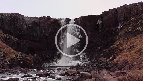 Seyðisfjörður – Mývatn Der Gufufoss.