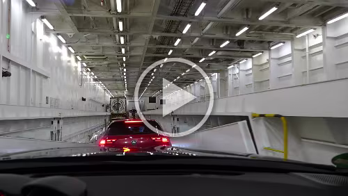 Seyðisfjörður Runter von der Fähre.