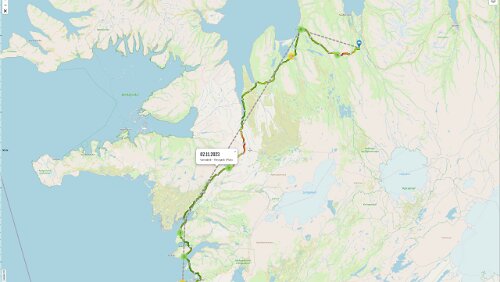 Varmahlíð – Reykjavík Die Realität