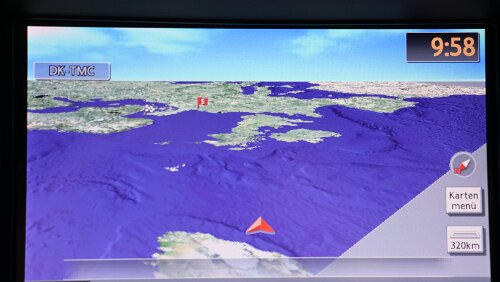 Reykjavík – Vík í Mýrdal Das Navi ist völlig ohne Orientierung.