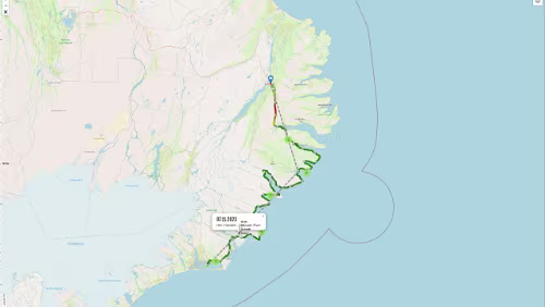 Höfn í Hornafirði – Egilsstaðir Die Realität