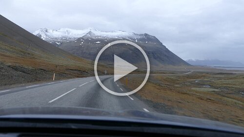 Höfn í Hornafirði – Egilsstaðir Abfahrt nach dem „Almannaskarðsgöng“.