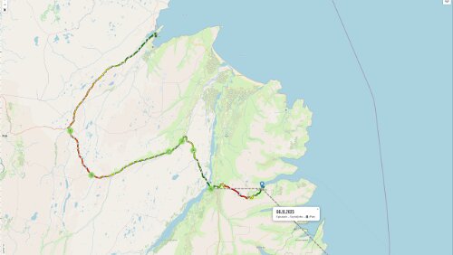 Egilsstaðir – – Tórshavn Die Realität