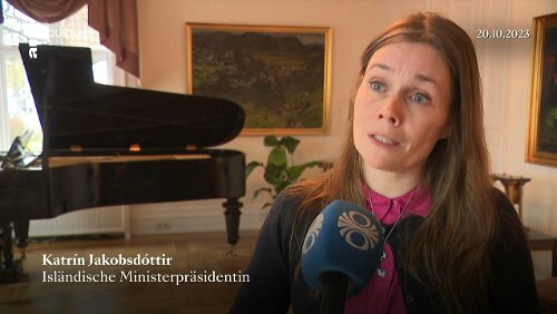 Island in den Medien Isländische Ministerpräsidentin.