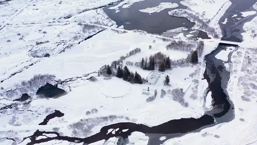 Island im Winter - Glühende Lava und ewiges Eis