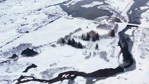 Island im Winter - Glühende Lava und ewiges Eis