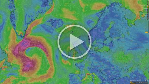 Wettervorhersage Zur Wochenmitte wird es wieder heftiger.