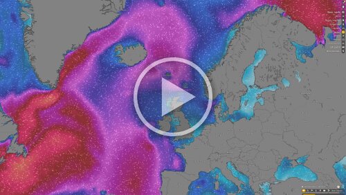 Wettervorhersage Zur Wochenmitte wird es wieder heftiger.