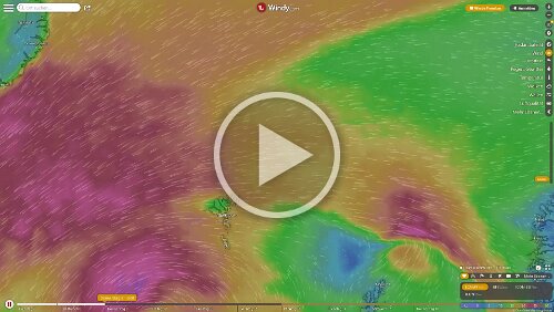 Wettervorhersage Die Überfahrt von Mittwoch auf Donnerstag könnte etwas schaukelig werden.