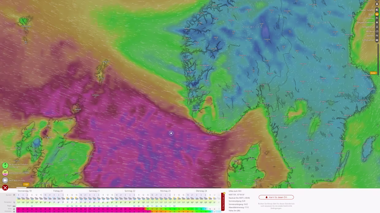 Wettervorhersagen Die aktuellen Wetteraussichten im Überblick. Mit einem Klick auf die Grafik gelangt man zur kompletten Vorhersage....
