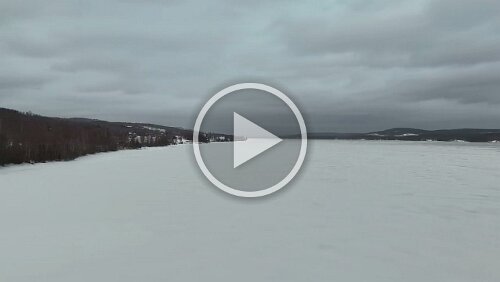 Helsingør – – Helsingborg – Sunne Der erste Flug, über den Övre Fryken.