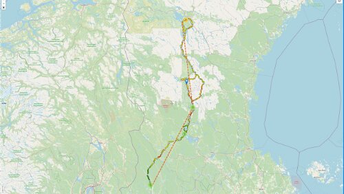 Sunne – Östersund Die Realität