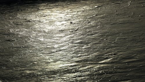 Sunne – Östersund In Mora, der „Siljan“ ist zugefroren.