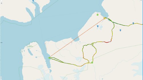 Snowmobile Safari to Grønfjorden Die Realität