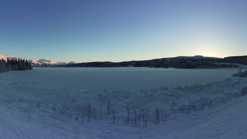 Bodø – Mosjøen Am „ Fustvatnet “. Panorama