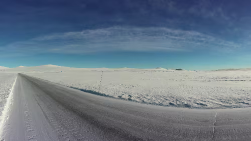 Trondheim – Lillehammer Atemberaubende Landschaft auf 1.000 m. Panorama