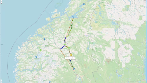 Trondheim – Lillehammer Die Realität