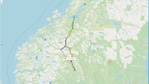 Trondheim – Lillehammer Die Realität