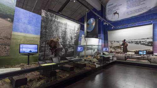 Ájtte Svenskt Fjäll- och Samemuseum På väg. Foto: Maria Klang