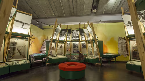 Ájtte Svenskt Fjäll- och Samemuseum Att reda sig. Foto: Maria Klang