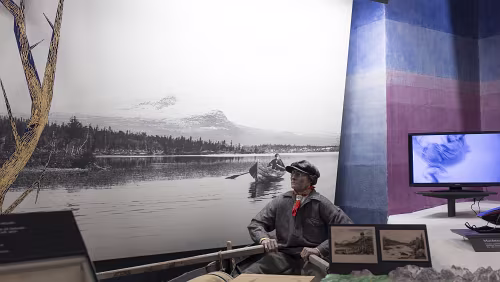 Ájtte Svenskt Fjäll- och Samemuseum På väg. Foto: Maria Klang