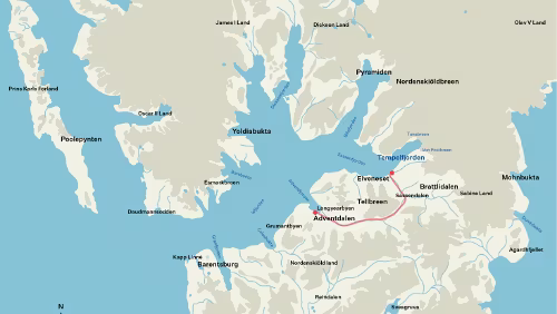 Snowmobile Safari to Tempelfjorden Snowmobile Safari to Tempelfjorden