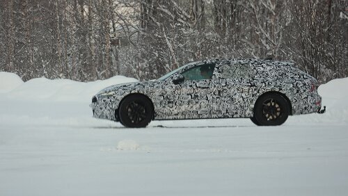 Östersund – Vuollerim Ein „Erlkönig“, meiner Meinung nach ein AUDI.