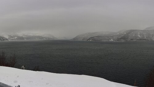 Bodø – Saltfjellet – Mosjøen Trübe Aussichten. Panorama