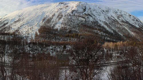 Trondheim – Lillehammer Panorama in der Flur „Drivstoggo“, früher „Drivstua“. Panorama