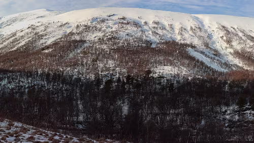 Trondheim – Lillehammer Panorama in der Flur „Drivstoggo“, früher „Drivstua“. Panorama