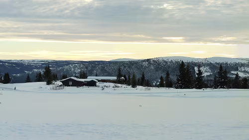 Trondheim – Lillehammer Panoramablick vom Feinsten, unmittelbar danach geht es von ca. 1.000 m wieder stetig bergab, zum Glück deutlich sanfter als auf der Nordseite. Panorama