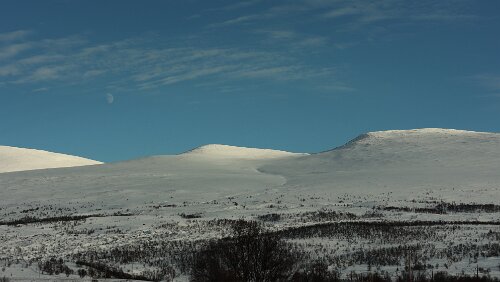 Trondheim – Lillehammer Auf dem „Moskusstien“, so weit es die Verhältnisse zulassen.