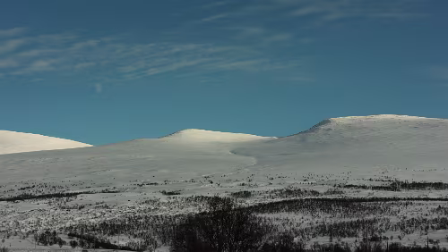 Trondheim – Lillehammer Auf dem „Moskusstien“, so weit es die Verhältnisse zulassen.