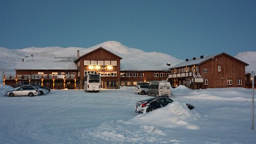 Dagali – Larvik – – Hirtshals – Aarhus Auf 1.100 m angekommen.