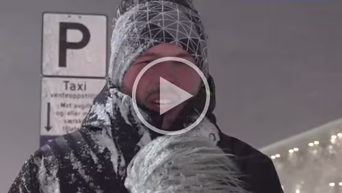 NRK Troms og Finnmark Kraftig vind i Nord-Norge flere veier stengt. Quelle